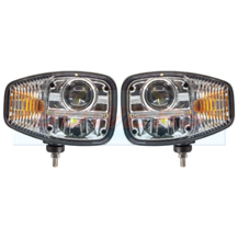 Peterson SVL-010004 LED Headlights Headlamps Plant JCB Fastrac Telehandler